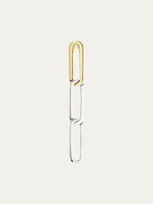 Kinraden Men's The Breath Two-Tone 3-Link Pendant