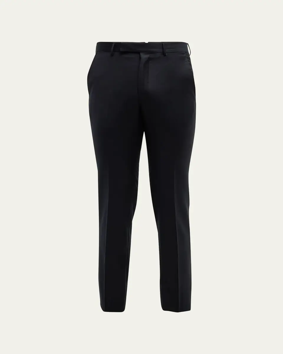ZEGNA Men's Trofeo Slim-Straight Trousers | Thumbnail 8 ZEGNA Men's Trofeo Slim-Straight Trousers | Thumbnail 8