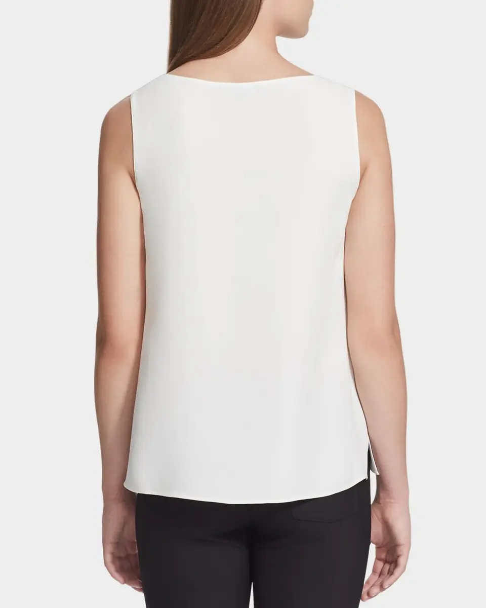 Lafayette 148 New York Finnley Scoop Neck Tank | Thumbnail 13