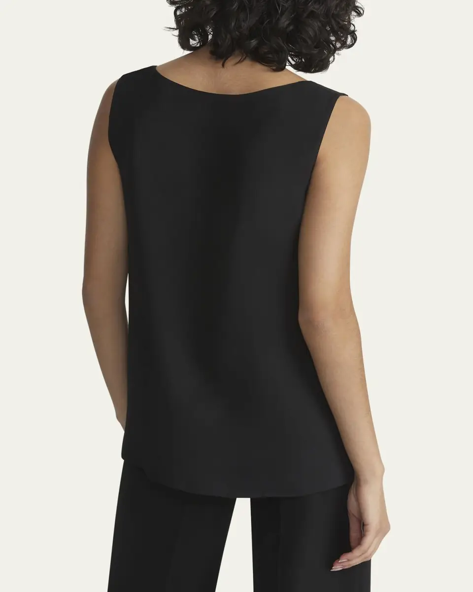Lafayette 148 New York Finnley Scoop Neck Tank | Thumbnail 5