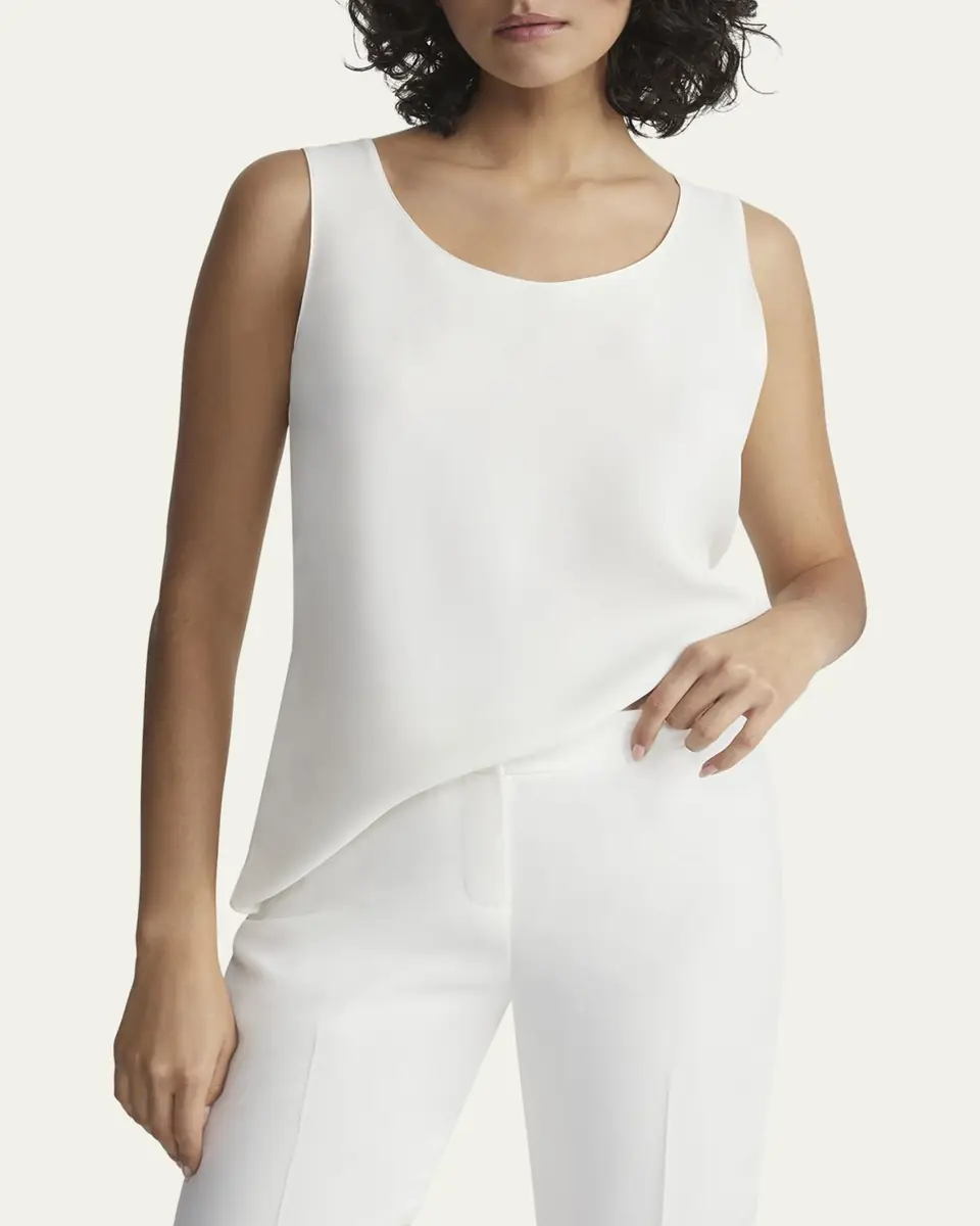 Lafayette 148 New York Finnley Scoop Neck Tank | Thumbnail 10