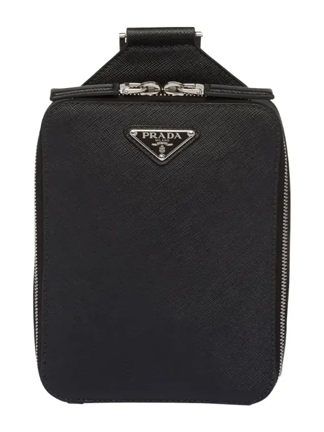 Prada Men's Saffiano Leather Sling Backpack
