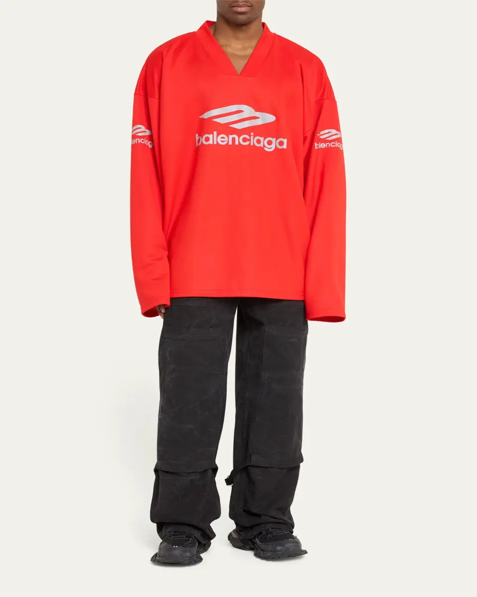 Balenciaga Men's 3B Sports Icon Ski T-Shirt | Thumbnail 2 Balenciaga Men's 3B Sports Icon Ski T-Shirt | Thumbnail 2