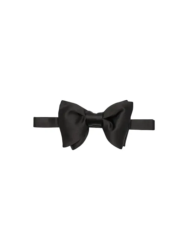 Men's Large Silk Bow Tie