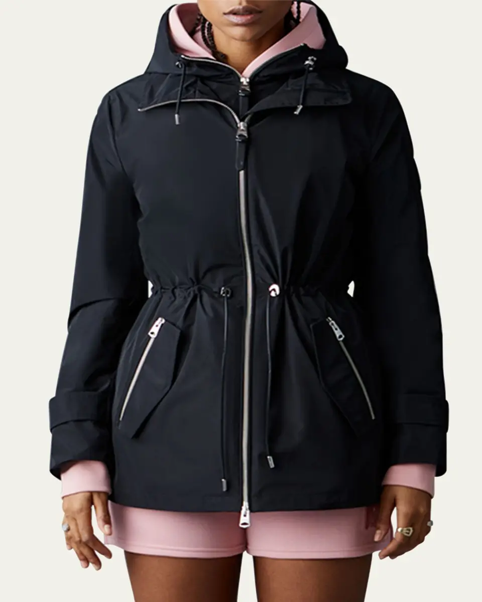 Mackage Melany Hooded Raincoat | Thumbnail 3 Mackage Melany Hooded Raincoat | Thumbnail 3