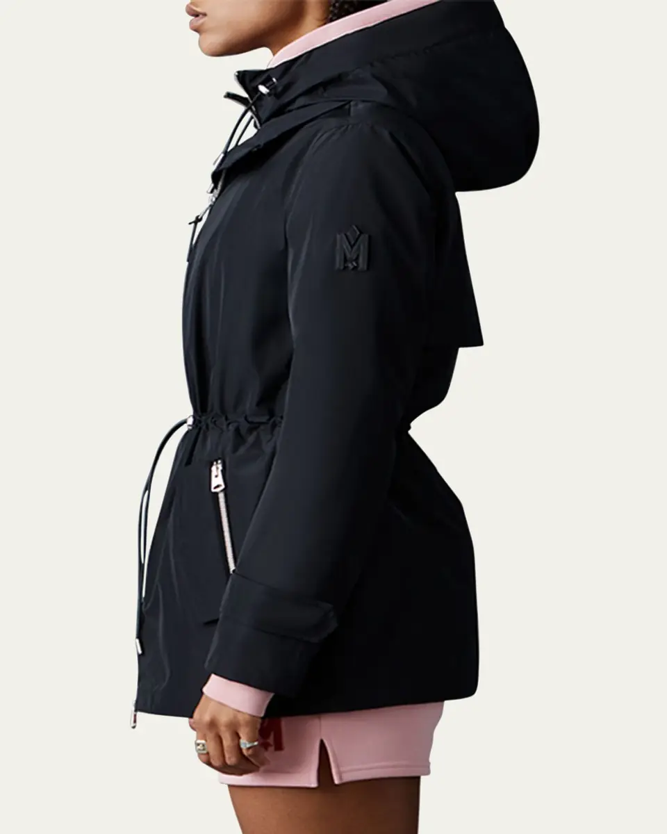 Mackage Melany Hooded Raincoat | Thumbnail 4 Mackage Melany Hooded Raincoat | Thumbnail 4