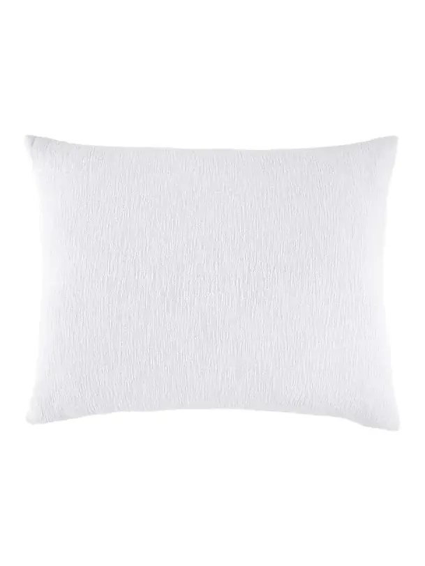 John Robshaw Woven White King Euro With Insert