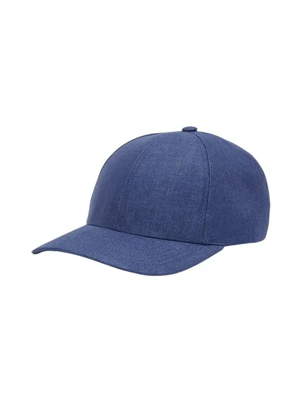 Men's Linen 6-Panel Baseball Cap Men's Linen 6-Panel Baseball Cap