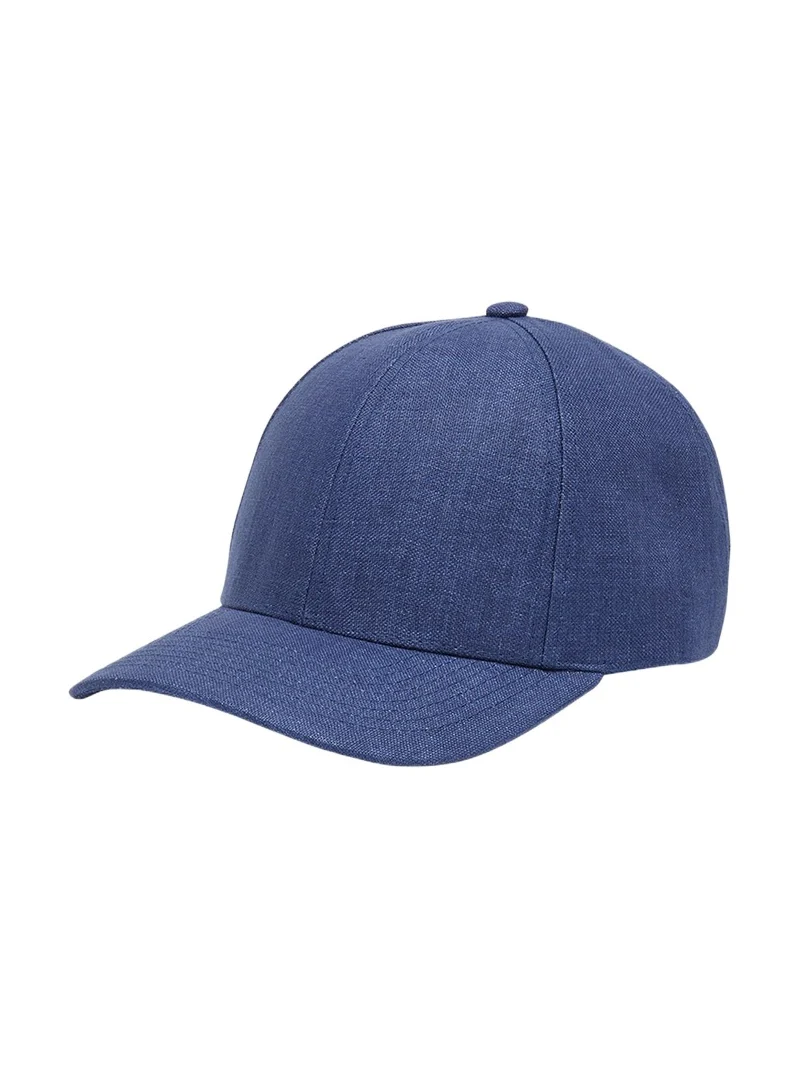 Men's Linen 6-Panel Baseball Cap Men's Linen 6-Panel Baseball Cap