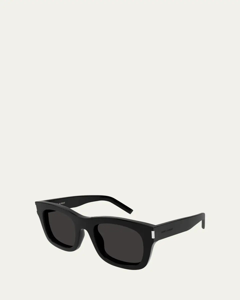 Saint Laurent Monceau Acetate Square Sunglasses | Thumbnail 2 Saint Laurent Monceau Acetate Square Sunglasses | Thumbnail 2