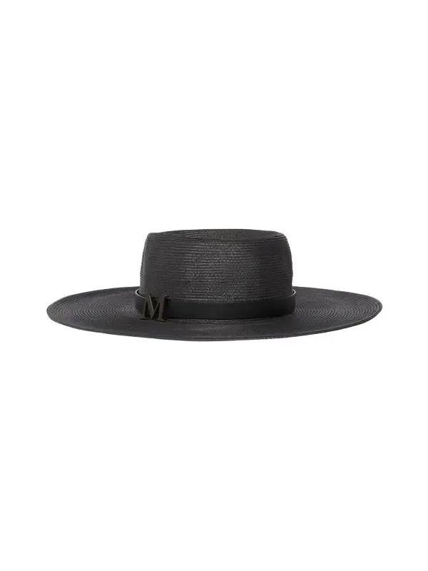 Musette Black Belted Fedora