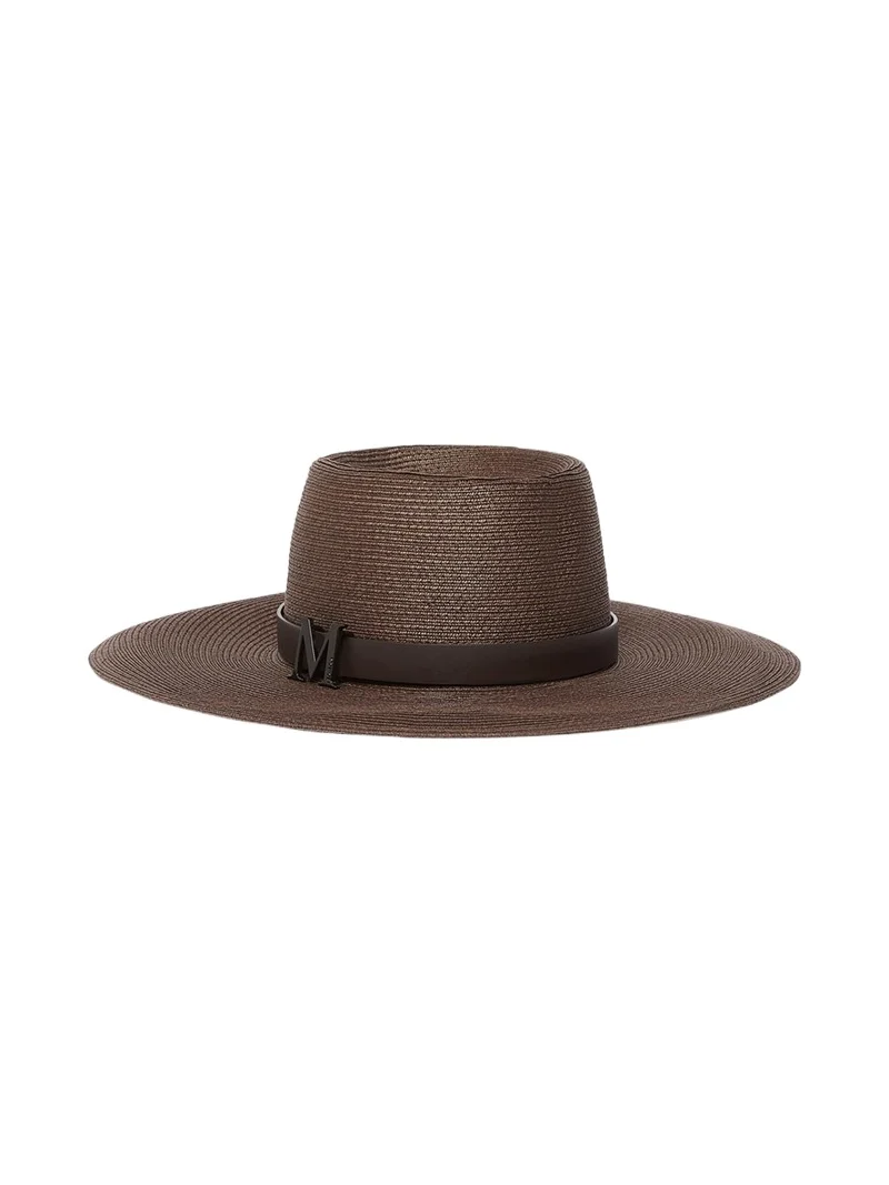 Musette Brown Belted Fedora Musette Brown Belted Fedora