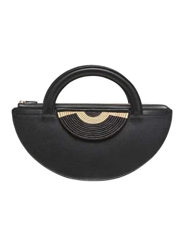 Medani XL Straw Top-Handle Bag