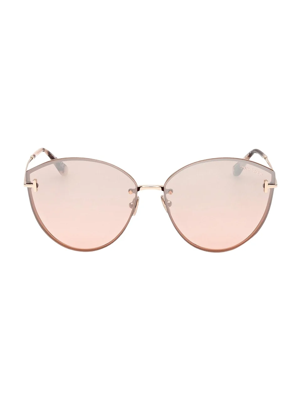 Evangeline Metal Cat-Eye Sunglasses