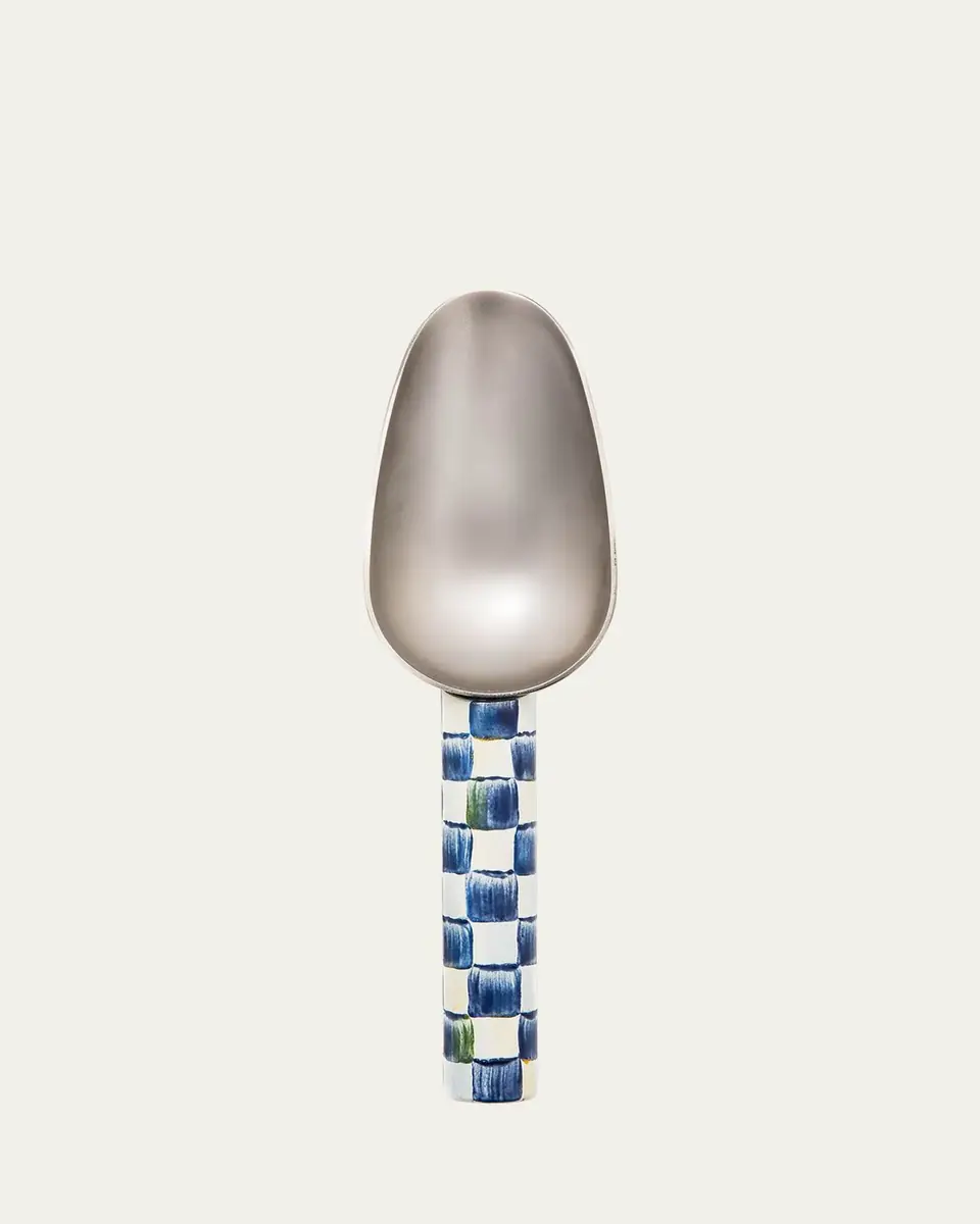 MacKenzie-Childs Royal Check Enamel Scoop, Small | Thumbnail 2