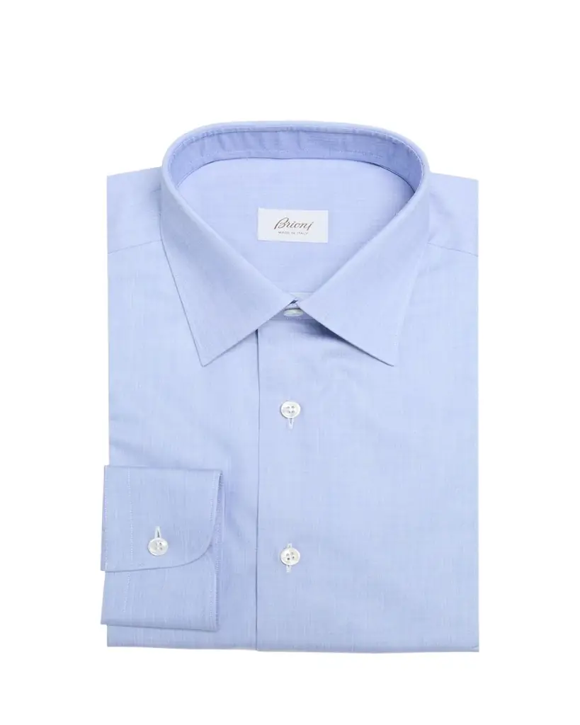 Brioni Men's Cotton Dress Shirt | Image 1 Brioni Men's Cotton Dress Shirt | Image 1