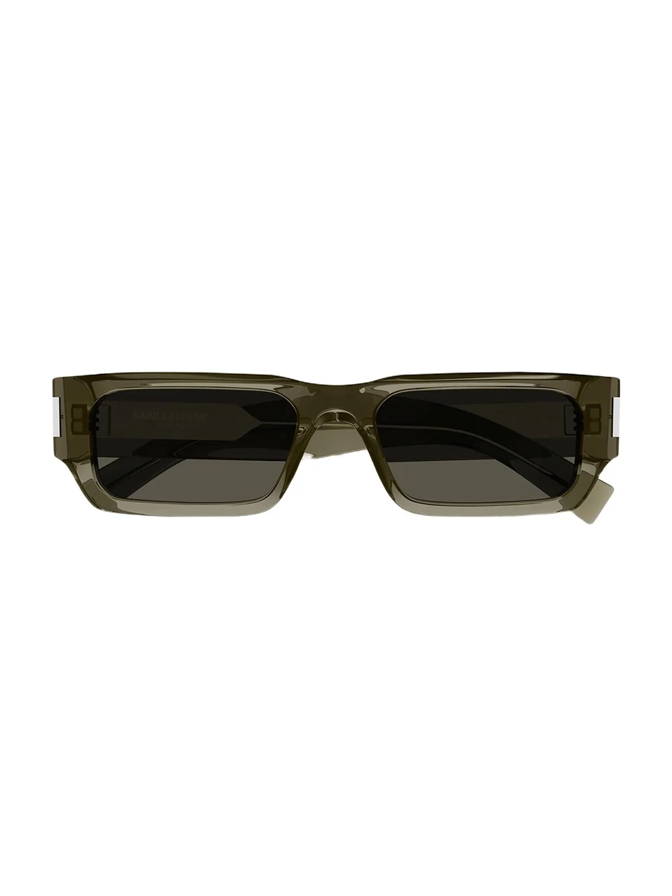 Saint Laurent Men's SL 660 Acetate Rectangle Sunglasses