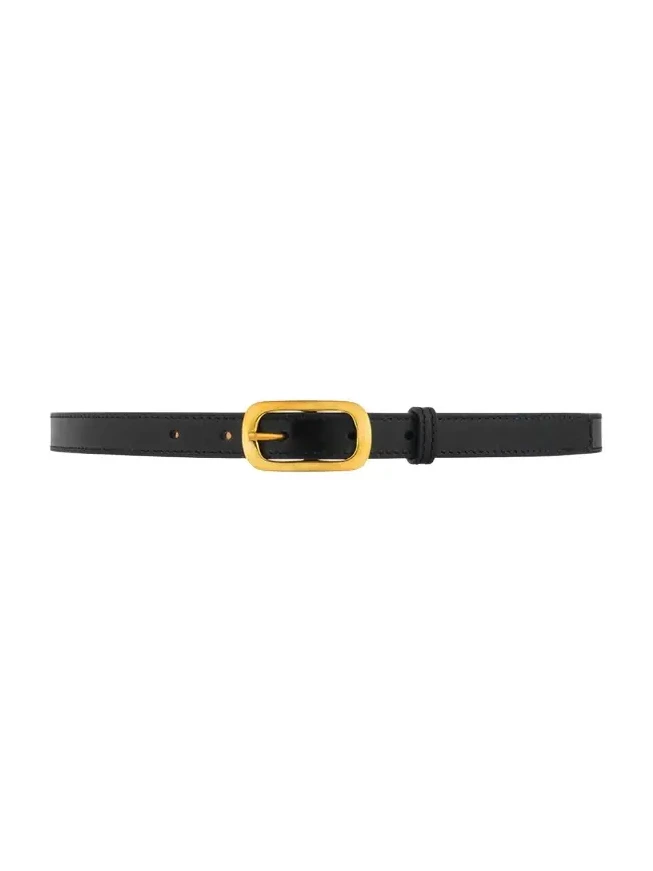 La Petite Captivante Leather & Brass Belt