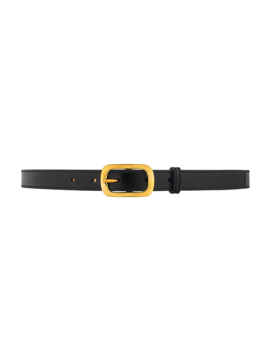 La Petite Captivante Leather & Brass Belt