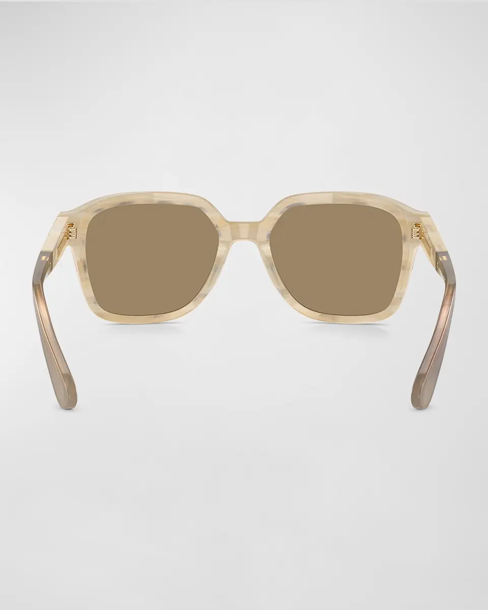 Brunello Cucinelli Modern Acetate Square Sunglasses | Thumbnail 3 Brunello Cucinelli Modern Acetate Square Sunglasses | Thumbnail 3
