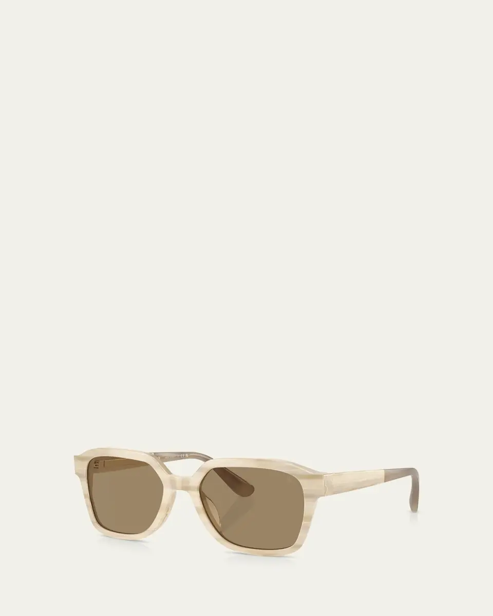 Brunello Cucinelli Modern Acetate Square Sunglasses | Thumbnail 5 Brunello Cucinelli Modern Acetate Square Sunglasses | Thumbnail 5