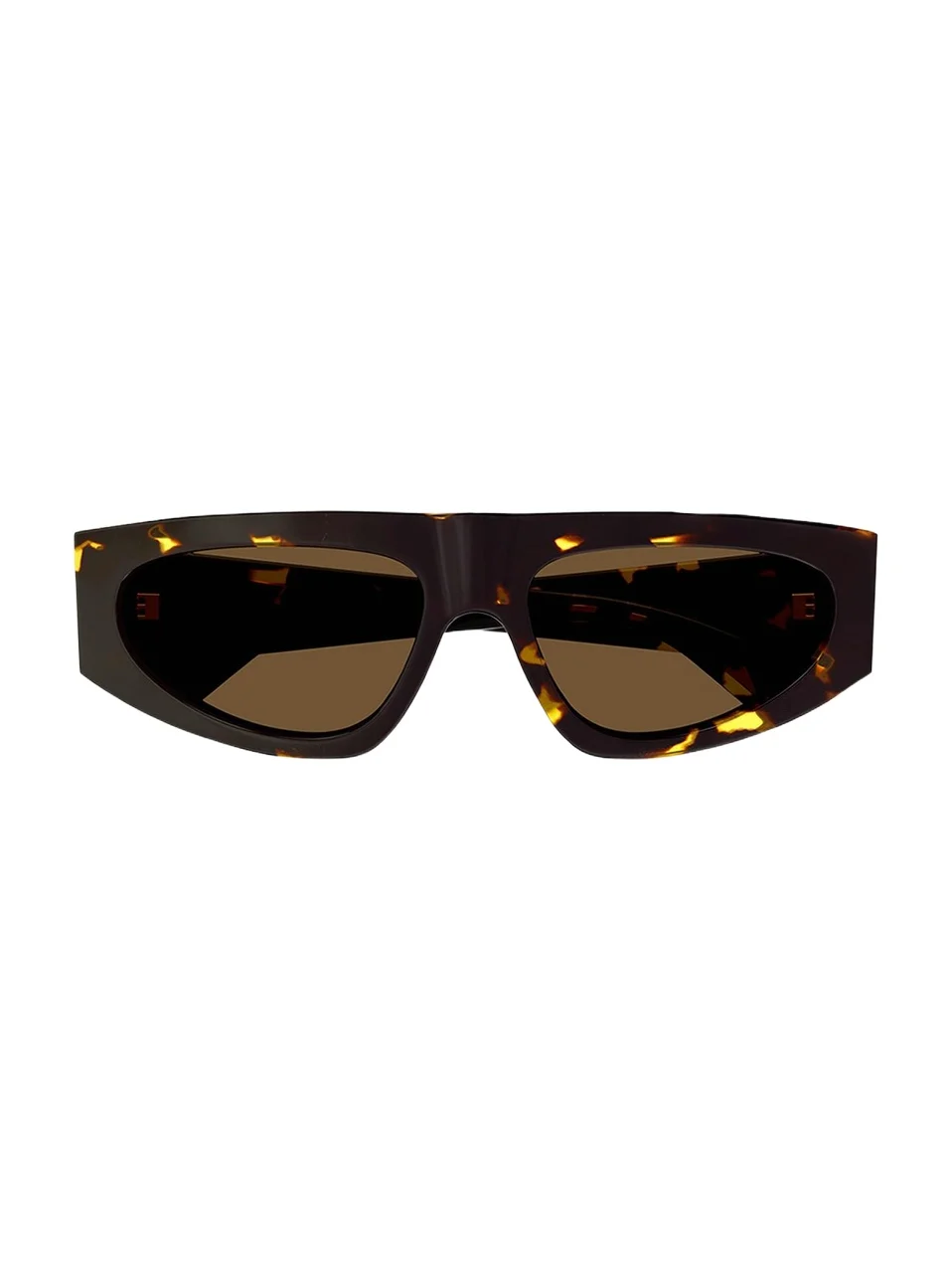 Bottega Veneta Engraved Logo Acetate Rectangle Sunglasses