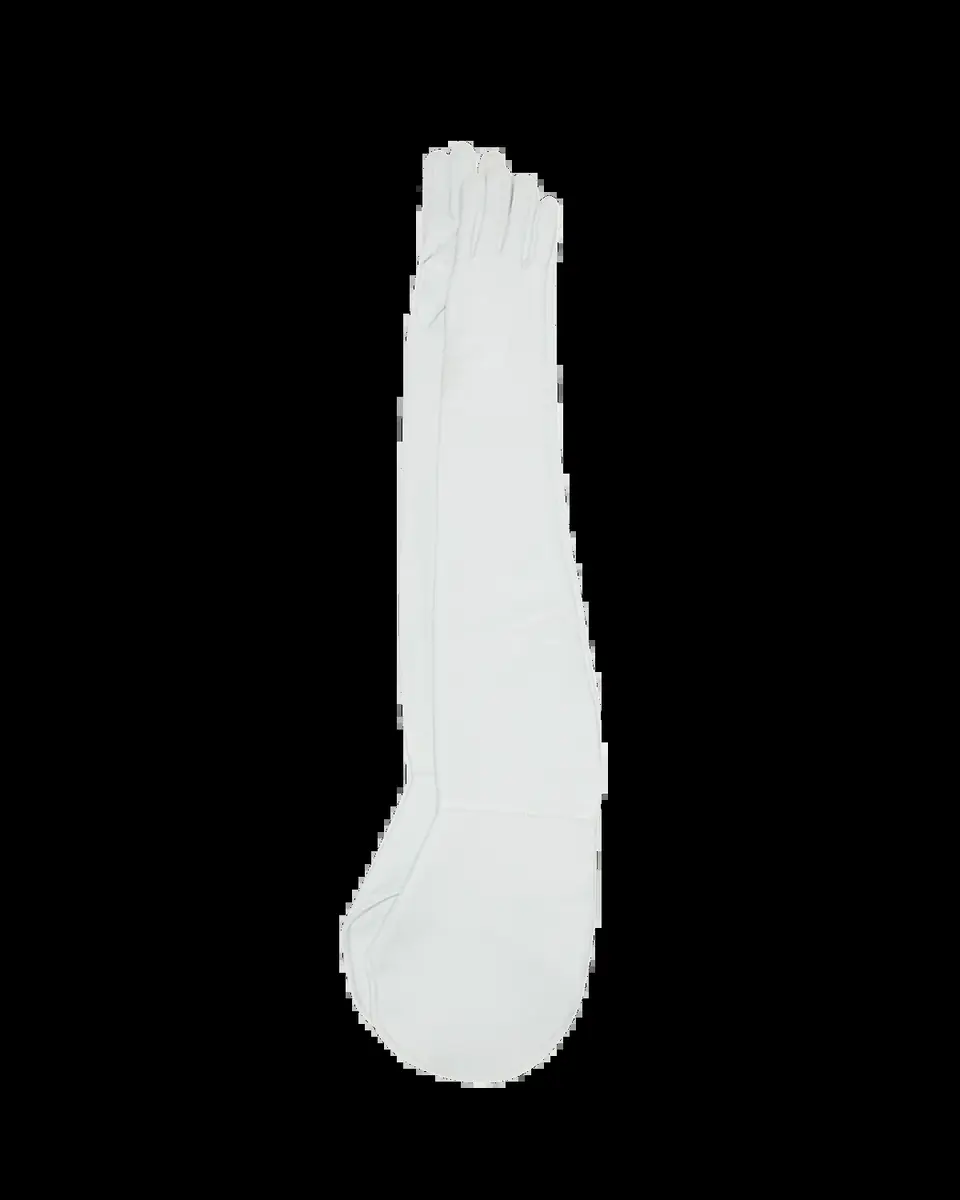 Jil Sander Patent Leather Shoulder Gloves | Thumbnail 2