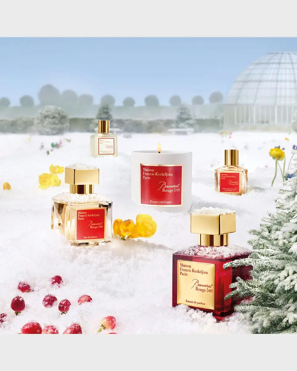 Maison Francis Kurkdjian Baccarat Rouge 540 Scented Sparkling Body Oil, 6.8 oz. | Thumbnail 2 Maison Francis Kurkdjian Baccarat Rouge 540 Scented Sparkling Body Oil, 6.8 oz. | Thumbnail 2