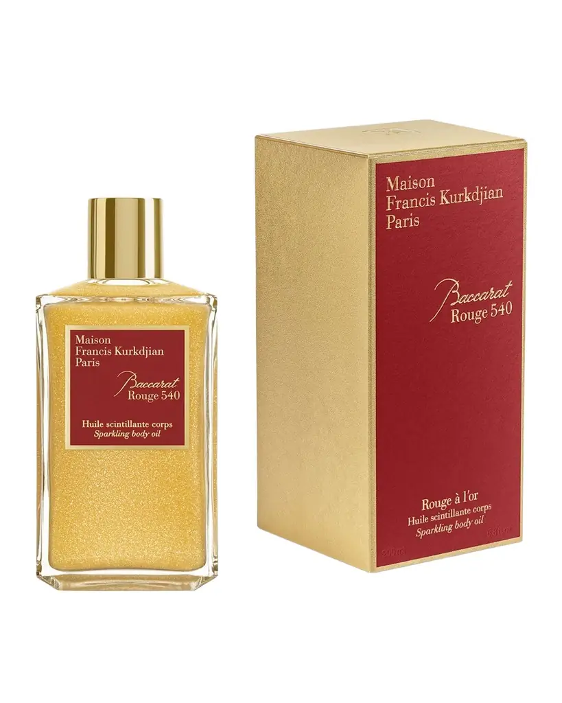 Maison Francis Kurkdjian Baccarat Rouge 540 Scented Sparkling Body Oil, 6.8 oz.