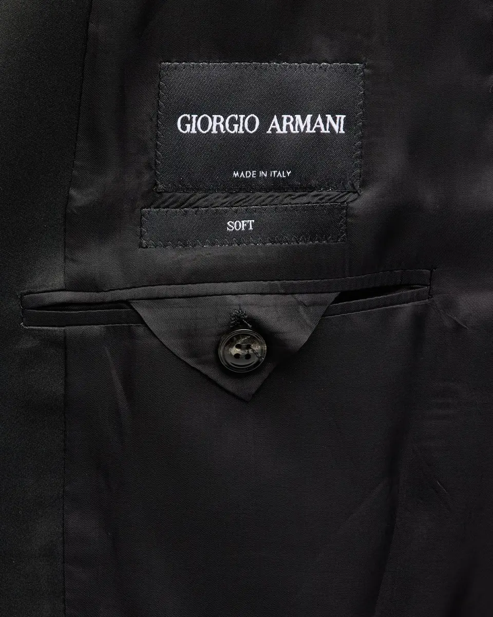Giorgio Armani Men's Tonal Jacquard Dinner Jacket | Thumbnail 5 Giorgio Armani Men's Tonal Jacquard Dinner Jacket | Thumbnail 5
