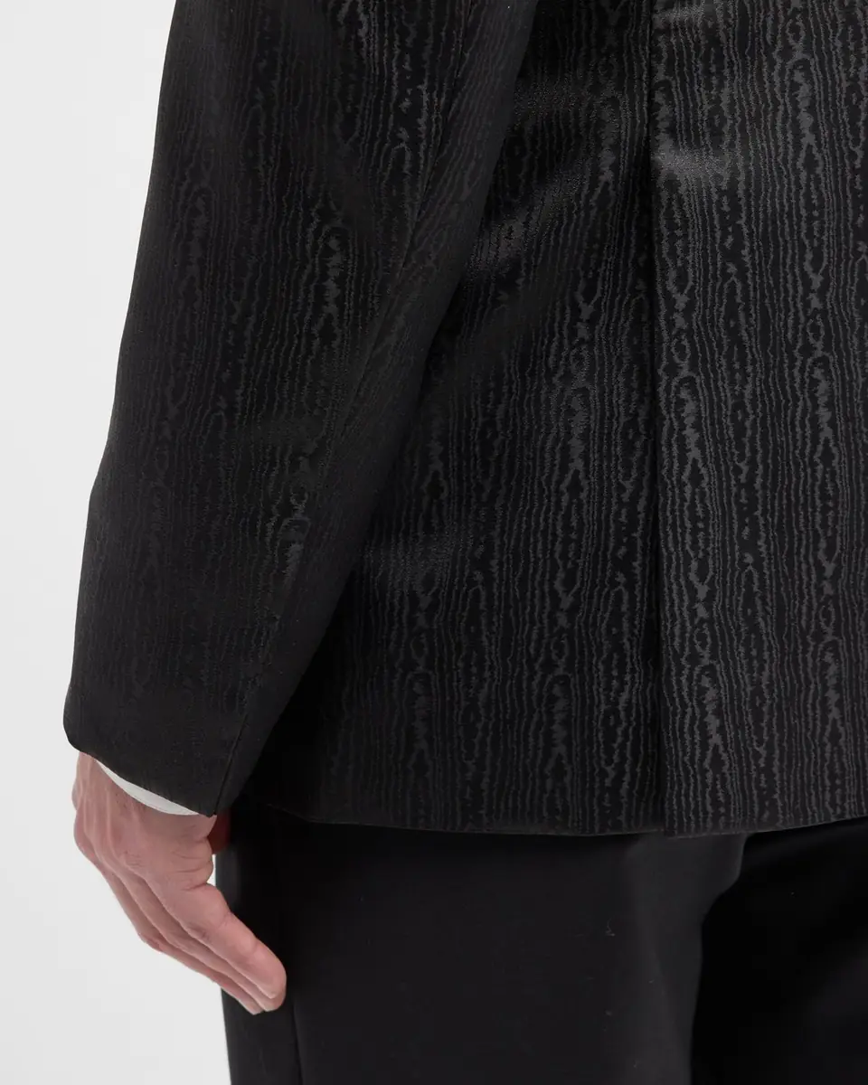 Giorgio Armani Men's Tonal Jacquard Dinner Jacket | Thumbnail 7 Giorgio Armani Men's Tonal Jacquard Dinner Jacket | Thumbnail 7