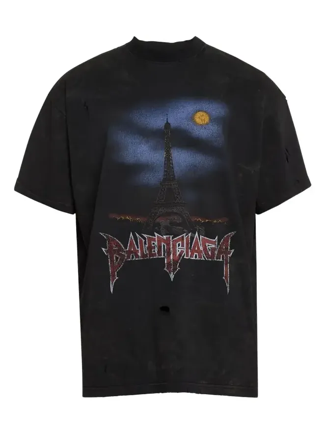 Men's Paris Moon Jersey T-Shirt