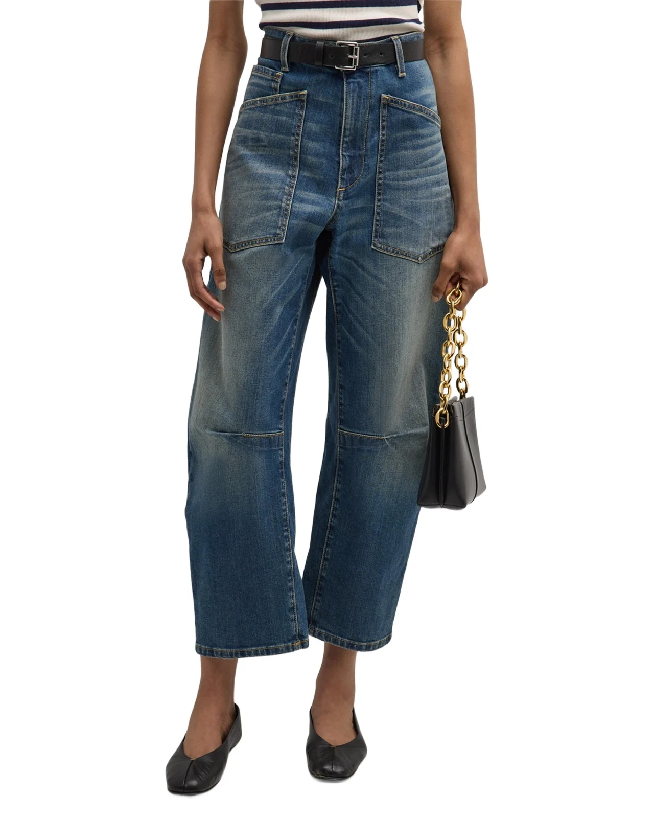 Shon Cropped Jeans Shon Cropped Jeans