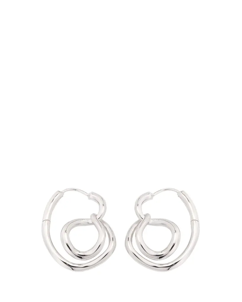 CHARLOTTE CHESNAIS Creole Lasso Hoop Earrings