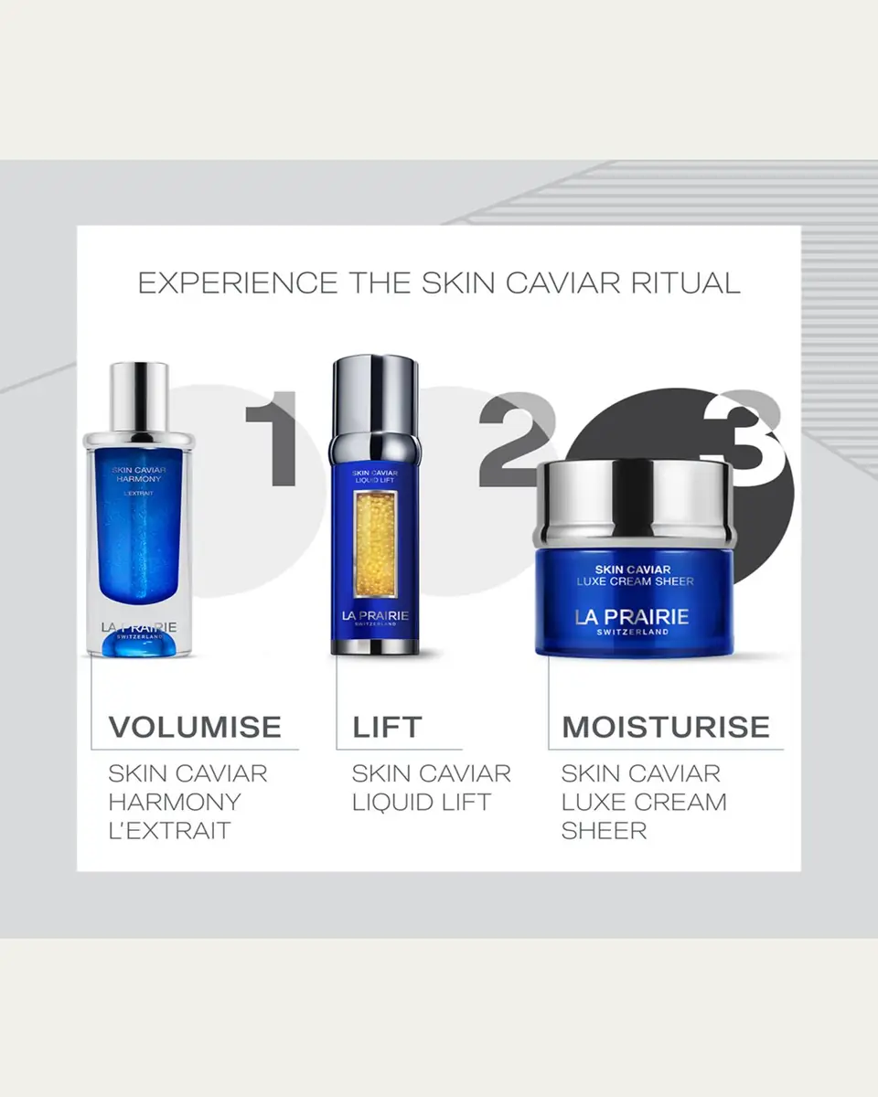La Prairie Skin Caviar Luxe Cream Sheer Moisturizer, 3.4 oz. | Thumbnail 5 La Prairie Skin Caviar Luxe Cream Sheer Moisturizer, 3.4 oz. | Thumbnail 5