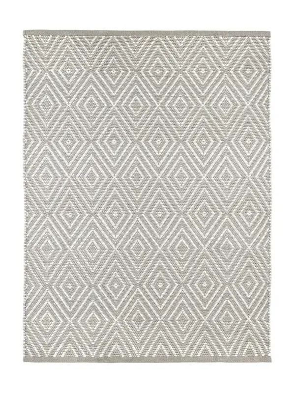 Annie Selke Diamond Handwoven Indoor/Outdoor Rug, 5' x 8'
