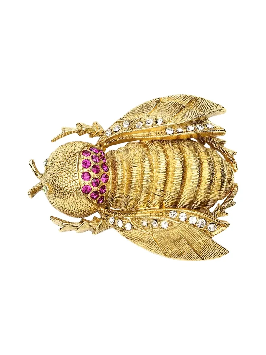 Crystal Bee Pin Crystal Bee Pin