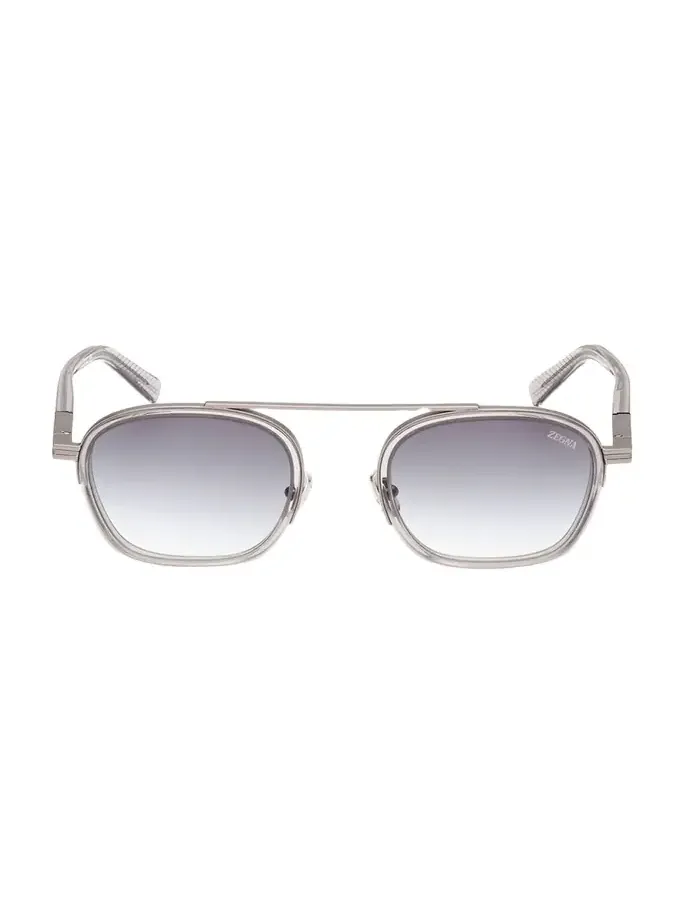 Men's Orizzonte I Geometric Acetate and Metal Sunglasses