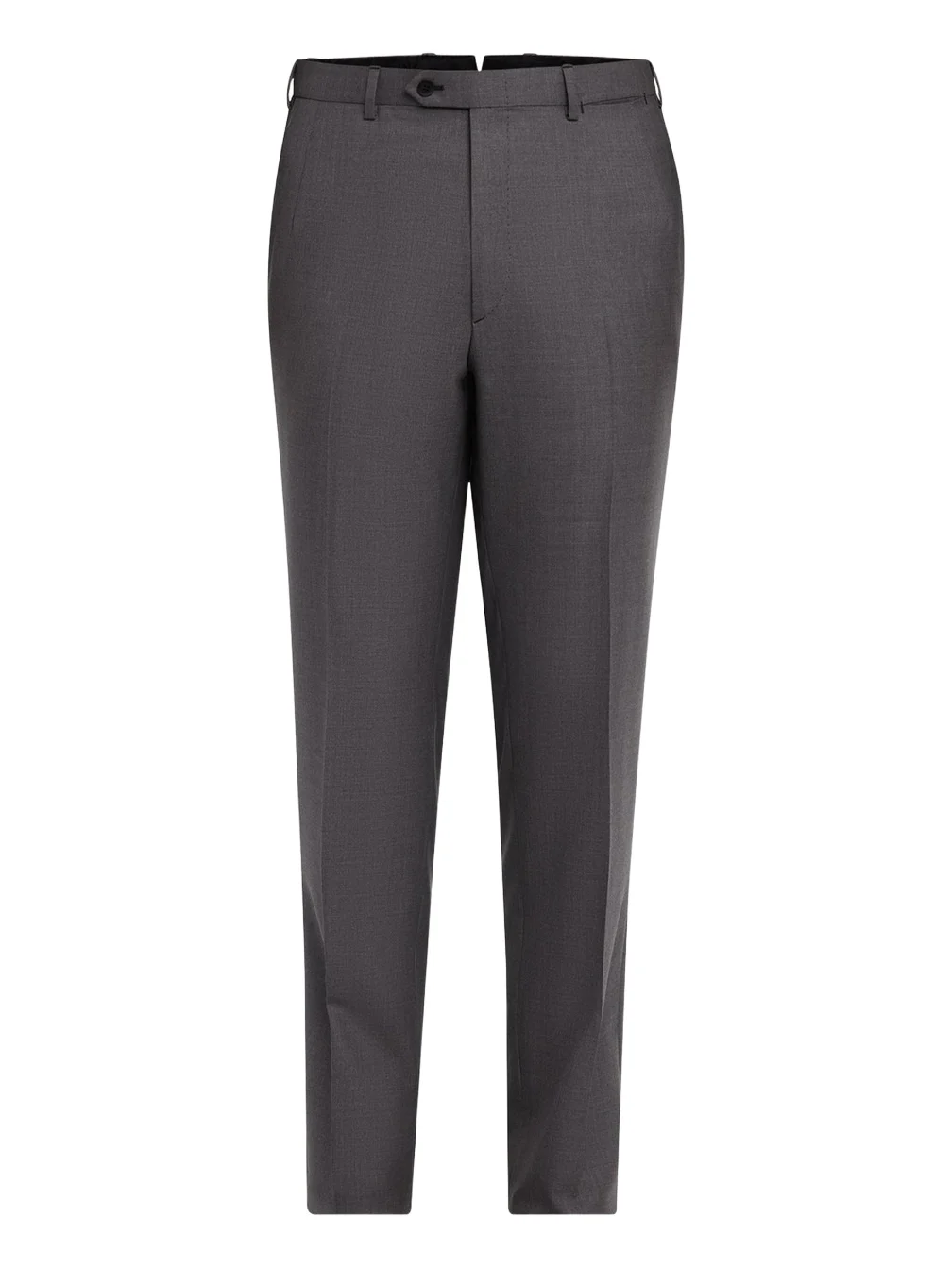 Brioni Men's Solid Twill Dress Trousers