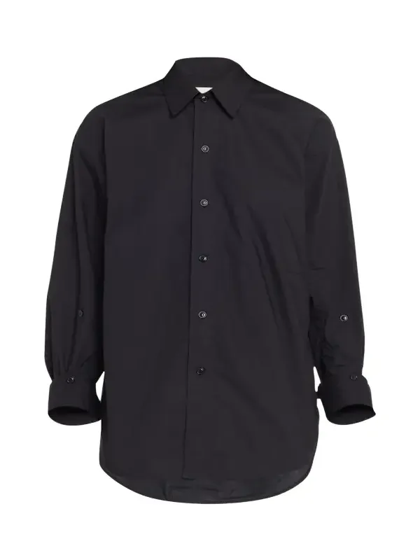 Kayla Oversized Button-Front Shirt