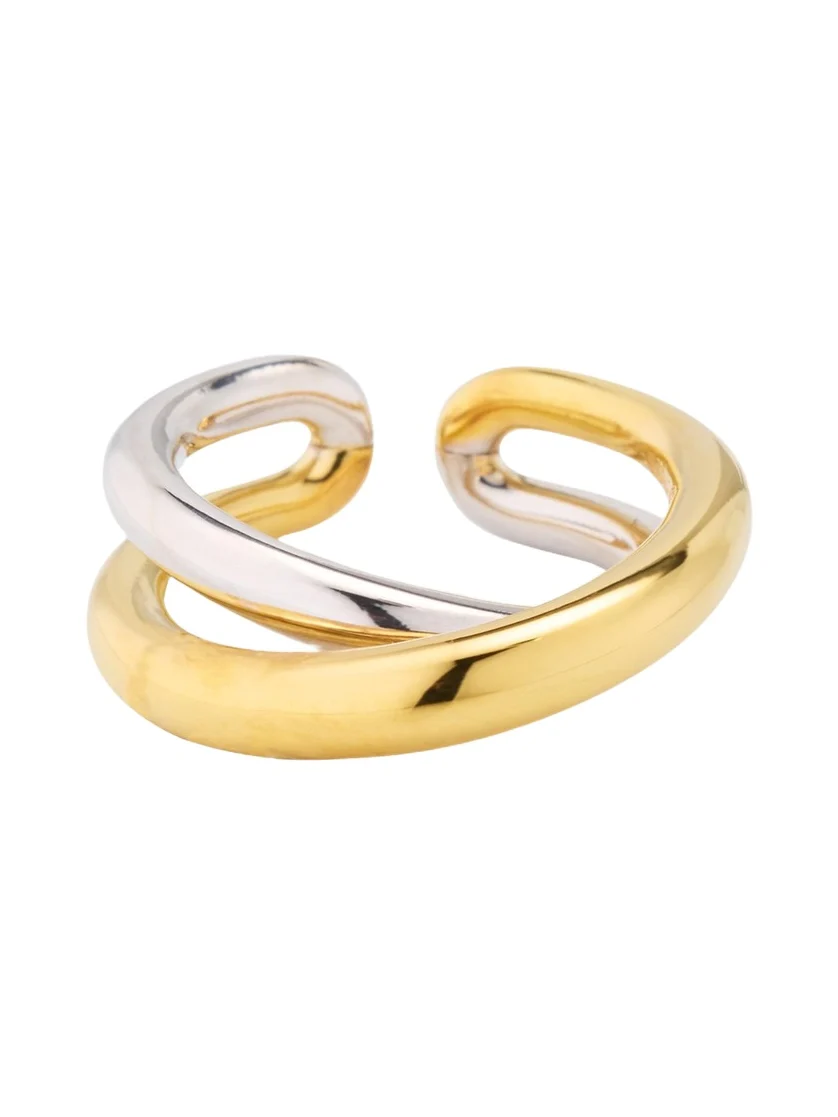Initial Ring Two-Tone