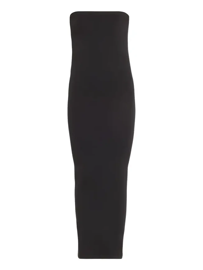 Fatal Strapless Convertible Midi Tube Dress