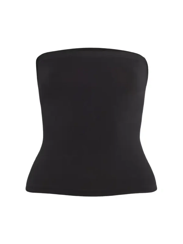 Fatal Matte Velvet Knit Tube Top