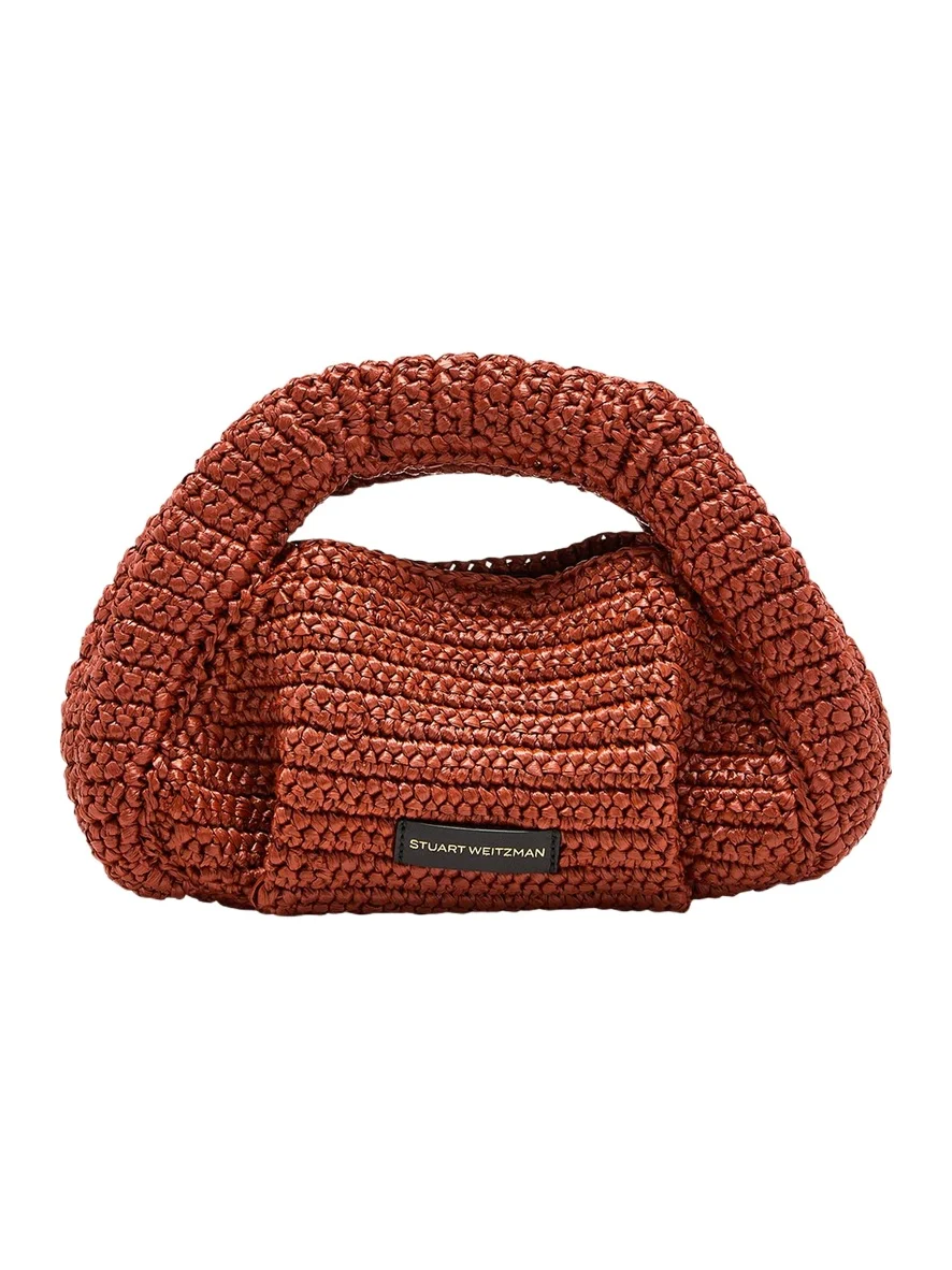 The Moda Mini Raffia Top-Handle Bag The Moda Mini Raffia Top-Handle Bag