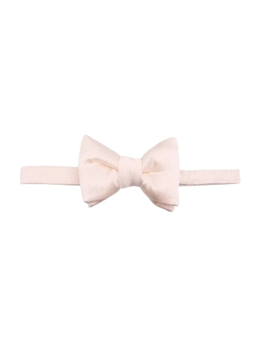 Men's Silk-Cotton Pre-Tied Bow Tie