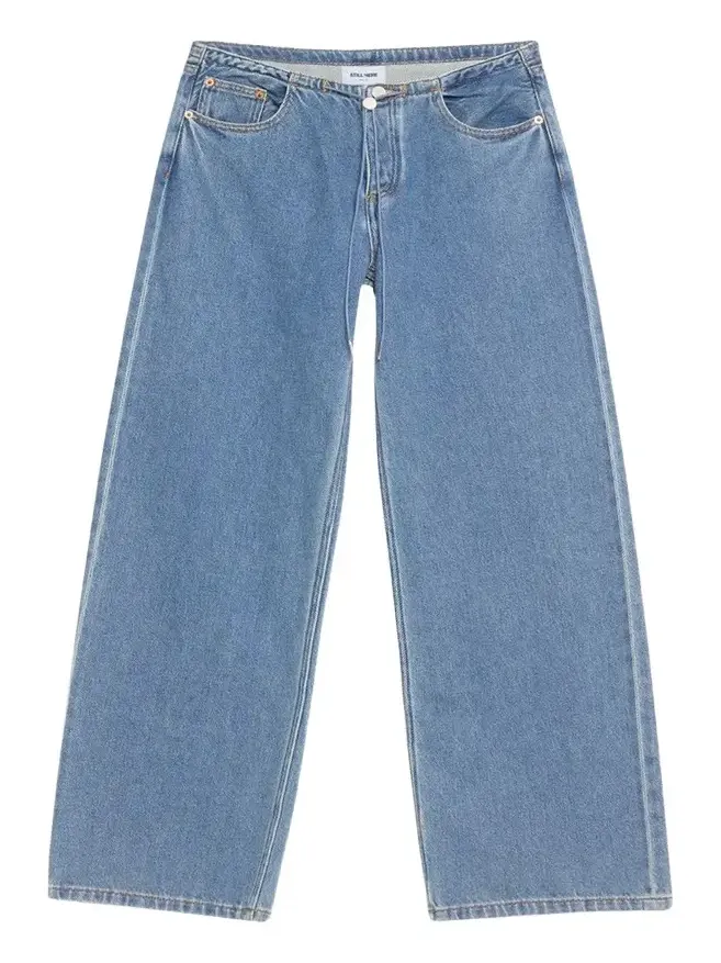 STILL HERE Cool Relaxed Low-Rise Jeans