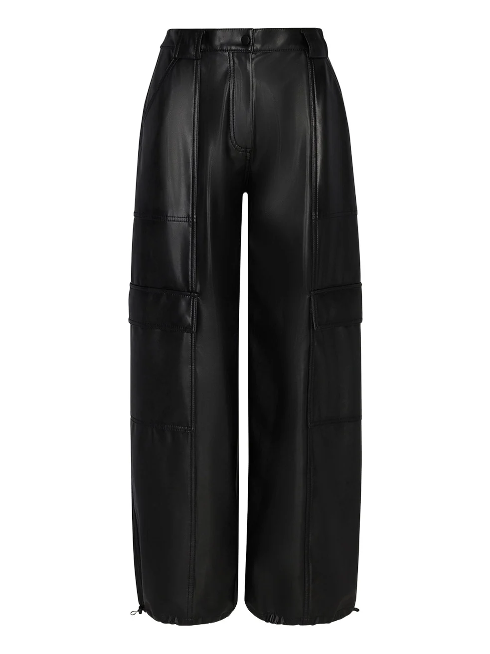 Simkhai Luxe Vegan Leather Cargo Pants