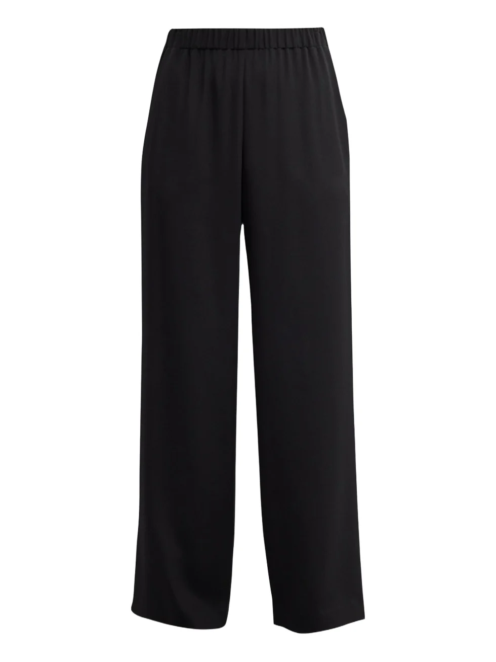 Perry Wide-Leg Stretch Silk Pants Perry Wide-Leg Stretch Silk Pants