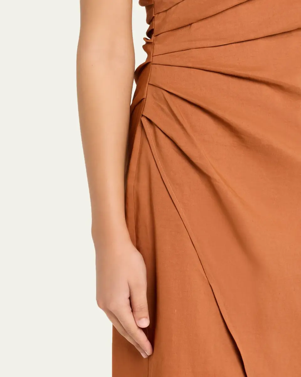 A.L.C. Sylvie Halter Midi Dress | Thumbnail 9