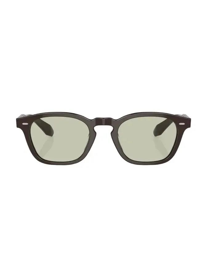Keyhole Acetate Round Optical Glasses